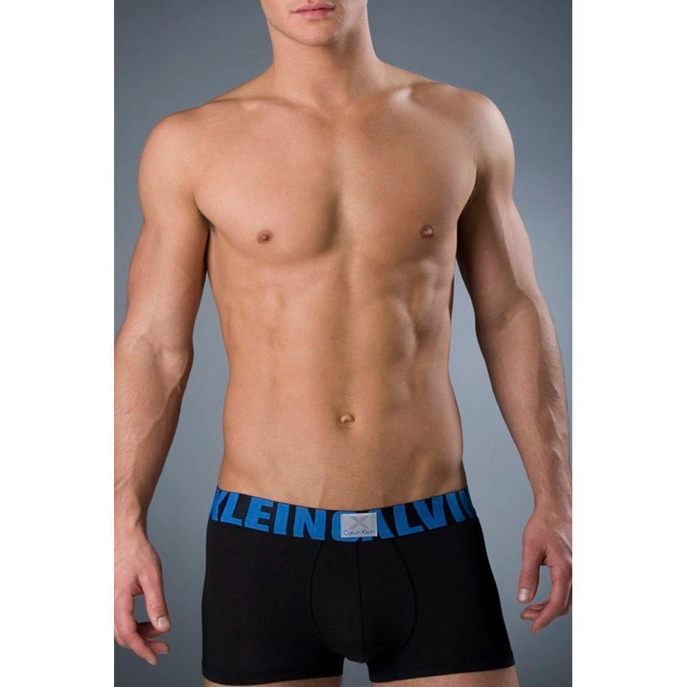 Мужские трусы боксеры черные Calvin Klein