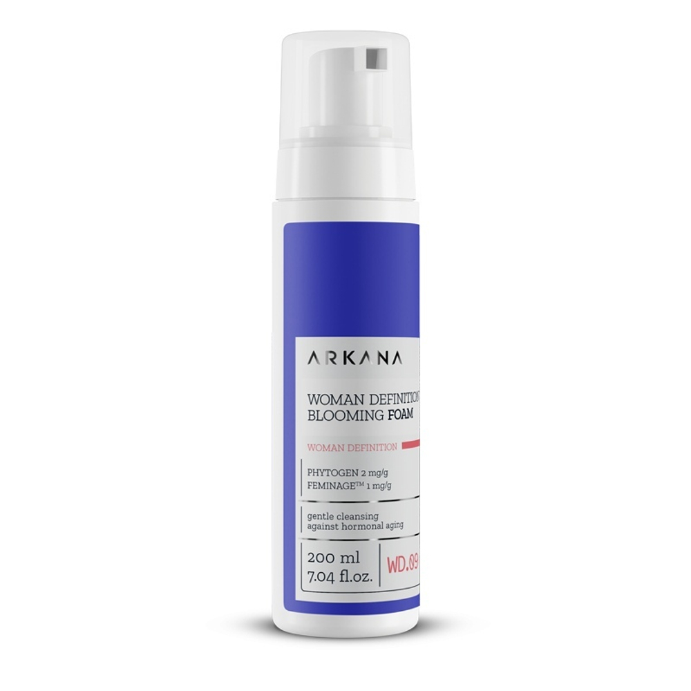 Arkana Woman Definition Blooming Foam , Очищающая пенка с фитоэстрогенами для лица