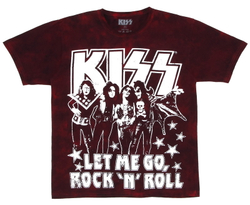 Футболка Kiss Let Me Go Rock'N'Roll