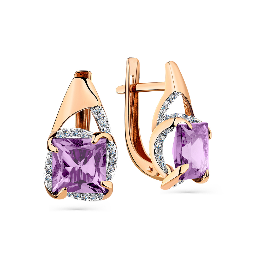 Серьги из золота 585 пробы