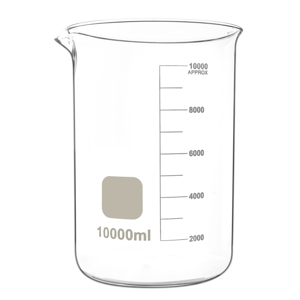 Стакан лабораторный низкий, 10000 мл