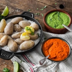 STAUB Sur la Table Блюдо для запекания Minis с крышкой 20 см черное