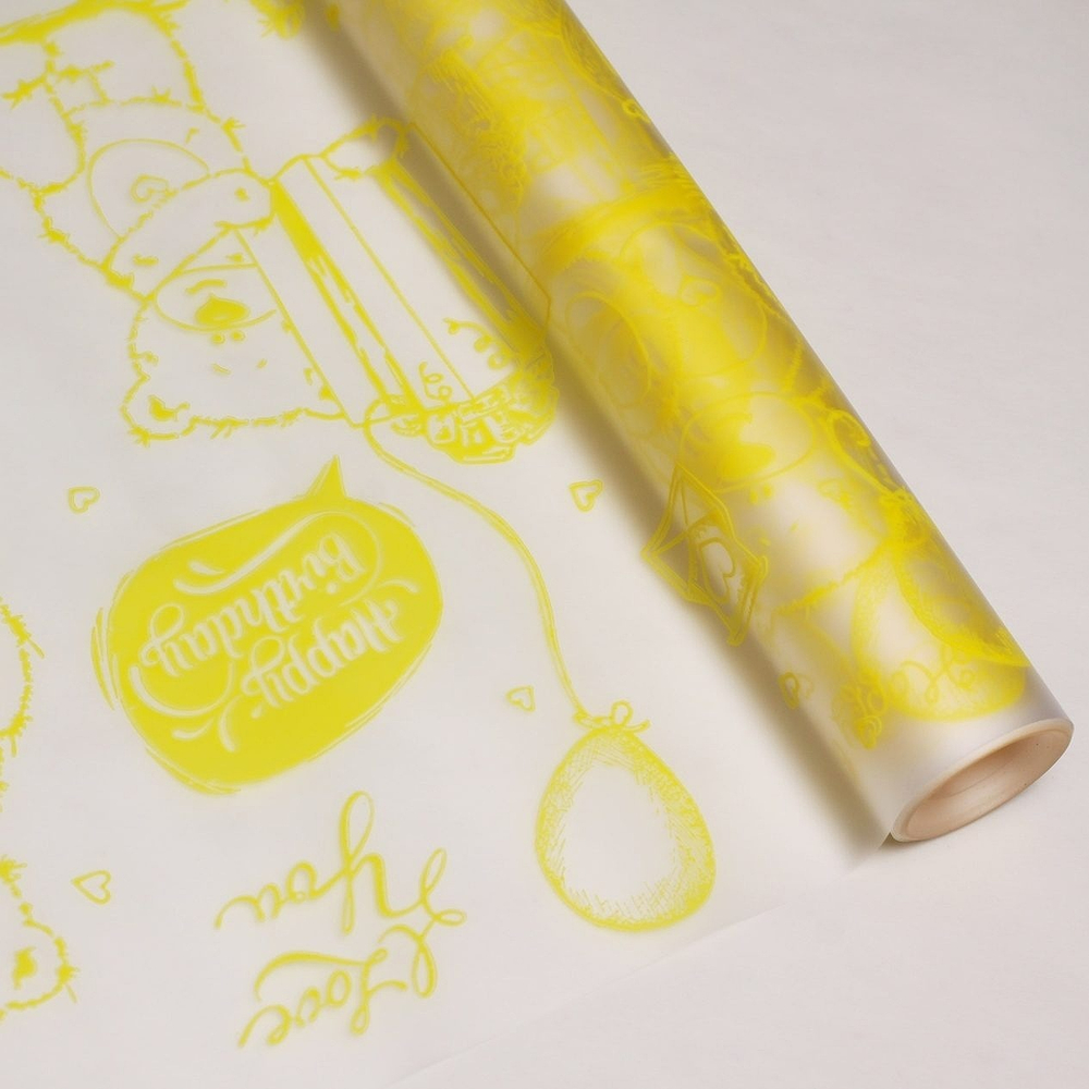 Пленка матовая "Мишки" (10м)