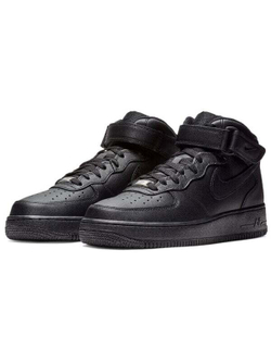 Кроссовки Nike Air Force 1 Mid "Triple Black"