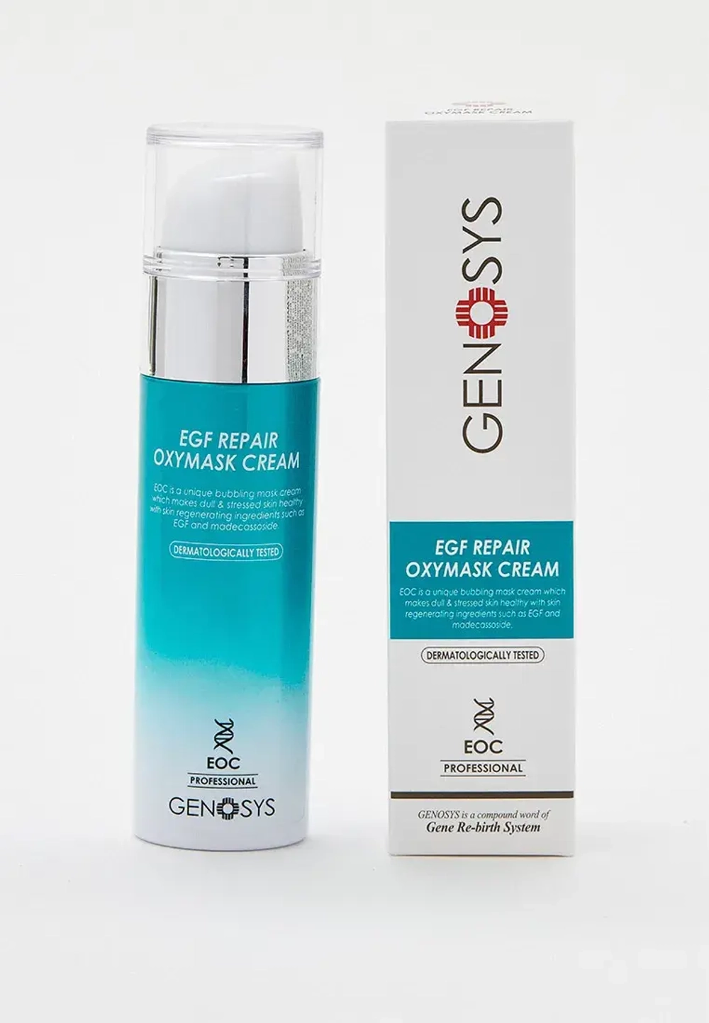 GENOSYS EGF REPAIR OXYMASK CREAM | Кислородная крем-маска с факторами роста, 50 мл