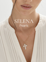 91003856 Колье Selena Pearls