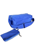 Сумка TRAVEL женская синяя QOZA