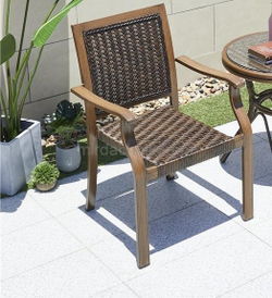 Кресло-стул для отдыха из искусственного ротанга БАМБУК-3 «BAMBOO-3»