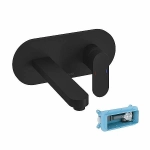 Смеситель для раковины Ravak CHROME CR 019.20 черный матовый