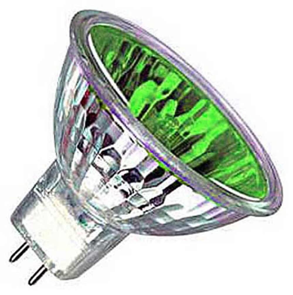 Лампа накаливания галогенная 50W 12V GU5.3 - цвет в ассортименте