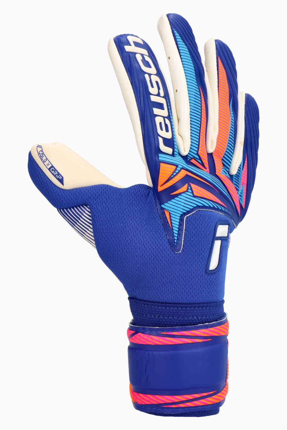 Вратарские перчатки Reusch Attrakt Gold X NC - синий