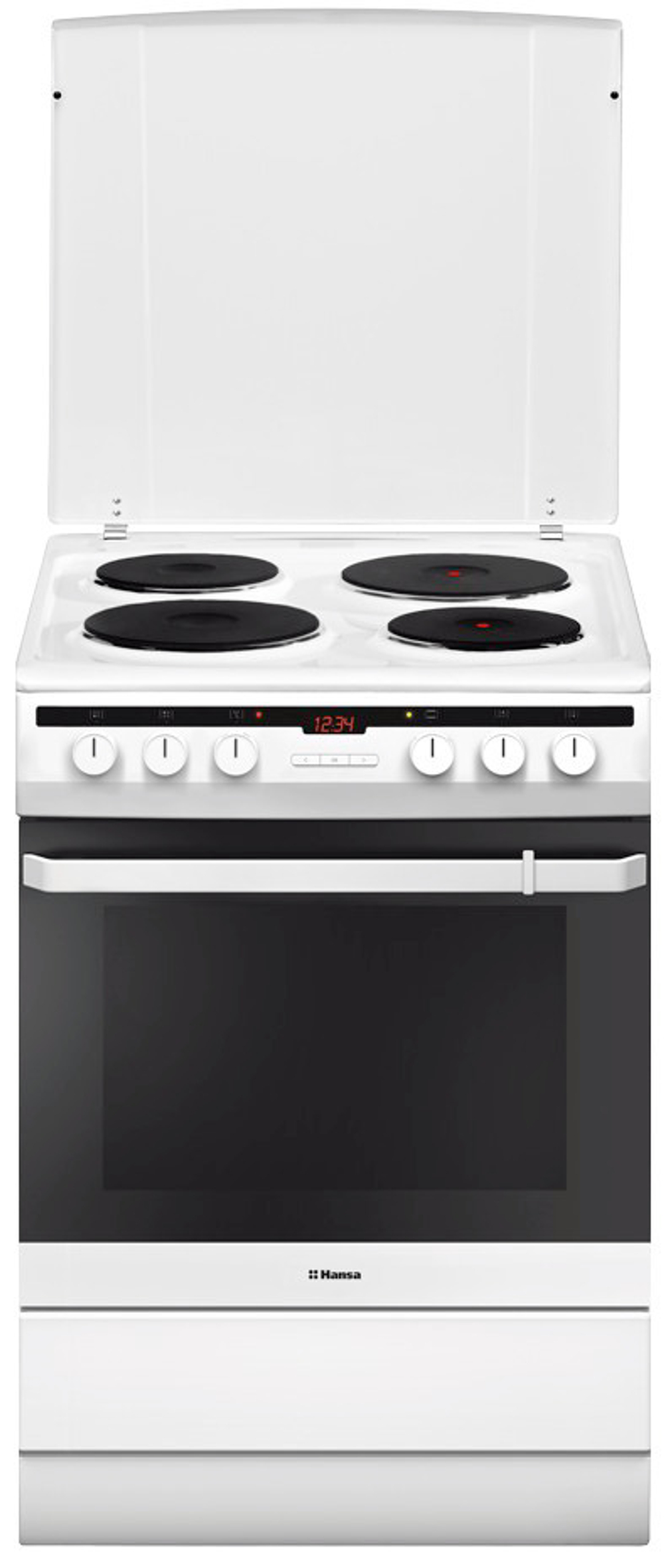 Плита электрическая HANSA FCEW68220 белый (конвекция)