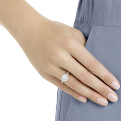 ATTRACT LIGHT:RING RND CZWH/CRY/RHS 58 5409187
