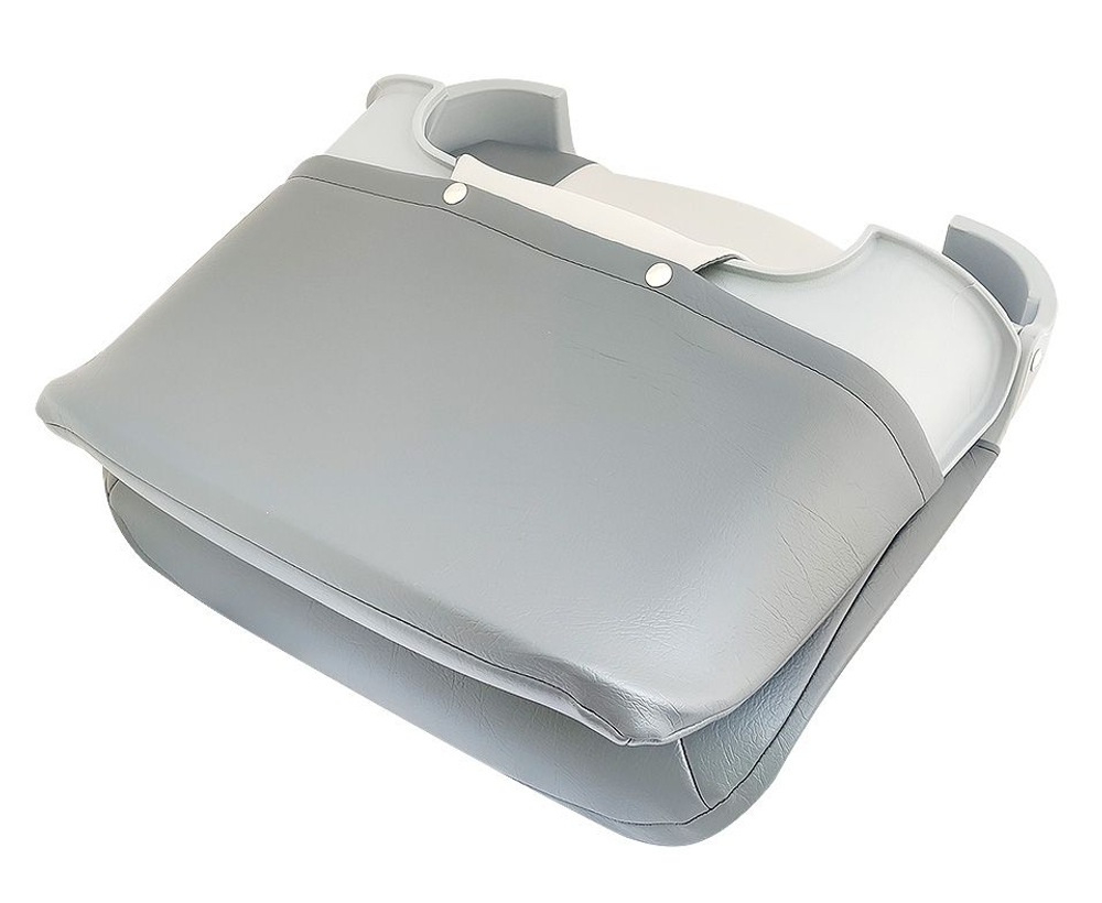 Сиденье для лодки "Skipper", белое с черным