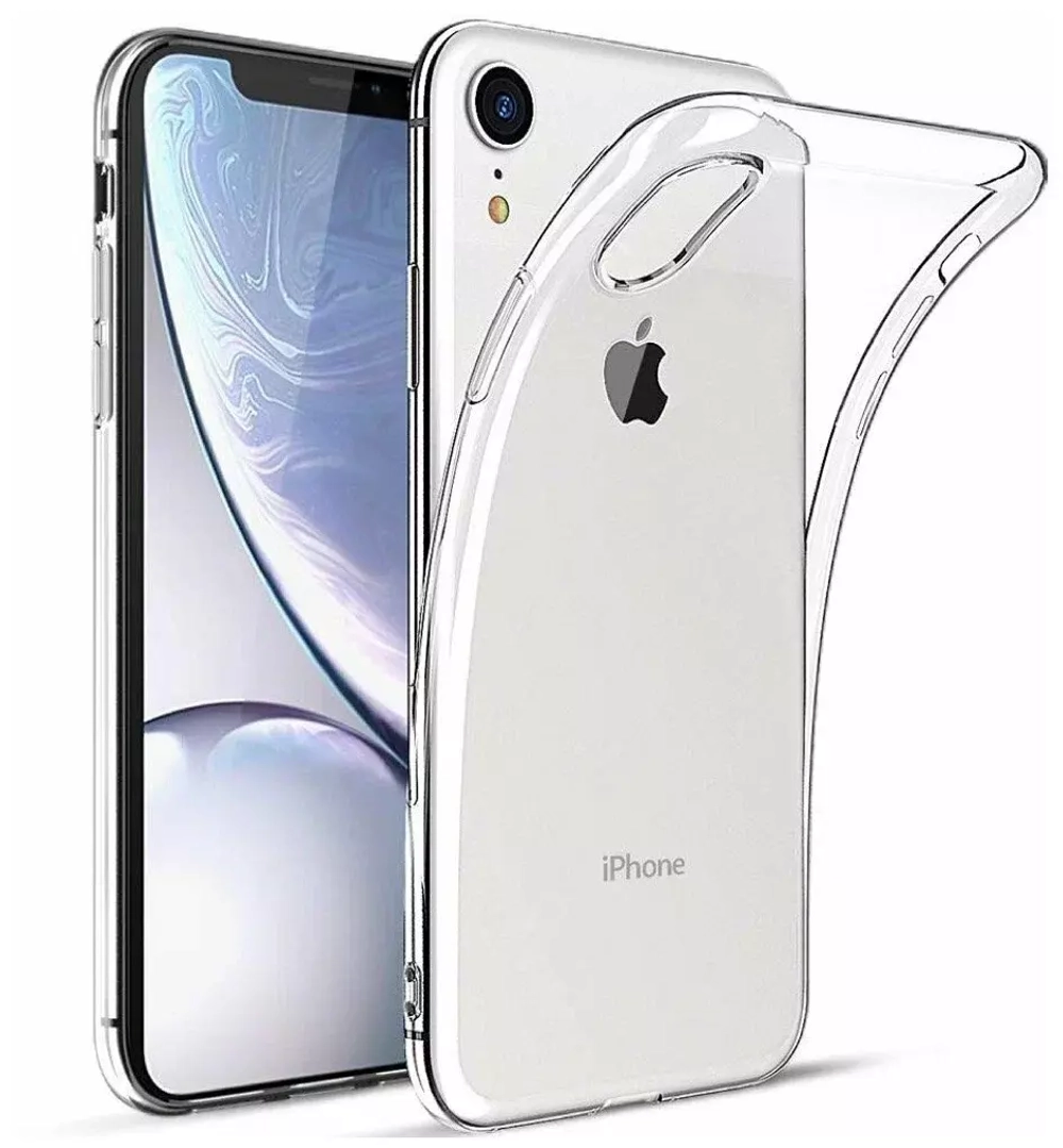 Чехол силиконовый для iPhone Xr прозрачный