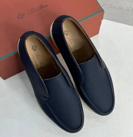 Лоферы Loro Piana с меховой стелькой