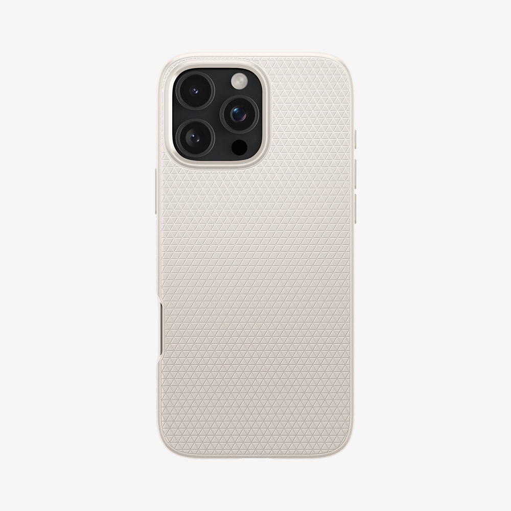 Чехол Spigen Liquid Air, natural titanium - iPhone 16 Pro Max