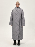 Пальто-одеяло "Кутанка". Серое