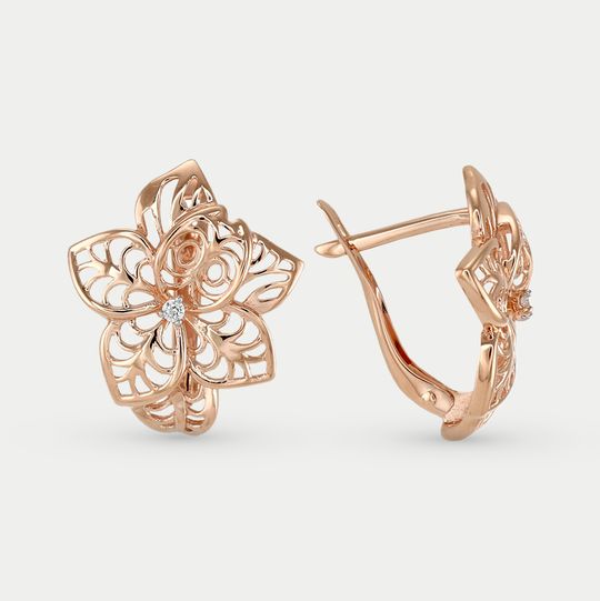 Серьги золотые