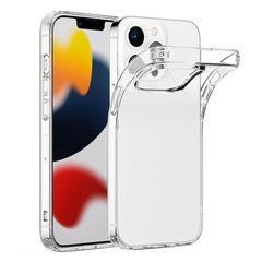 Силиконовый чехол TPU Clear case (толщина 1.0 мм) для iPhone 13 Pro (6.1") 2021 (Прозрачный)