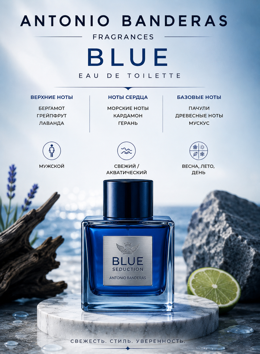 Antonio Banderas Blue
