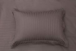 Моне (кофе) КПБ страйп сатин Евро 2н