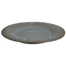 Набор из 2-х фарфоровых тарелок LJ_NC_PL21, 21 см, серый