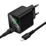 Зарядное устройство для Lightning PD20W+QC3.0 Hoco CS83A (black)
