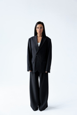 Пиджак апсайклинг с винтажной камеей