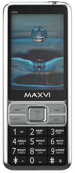 Сотовый телефон Maxvi X900 Black