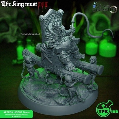 Goblin King on Throne