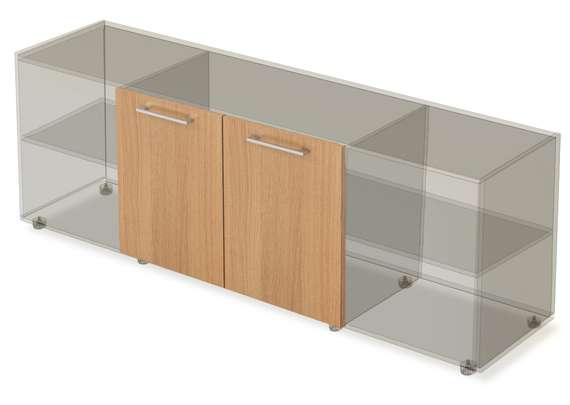 10ФК.007 Комплект фасадов узких (334*16*596)*2