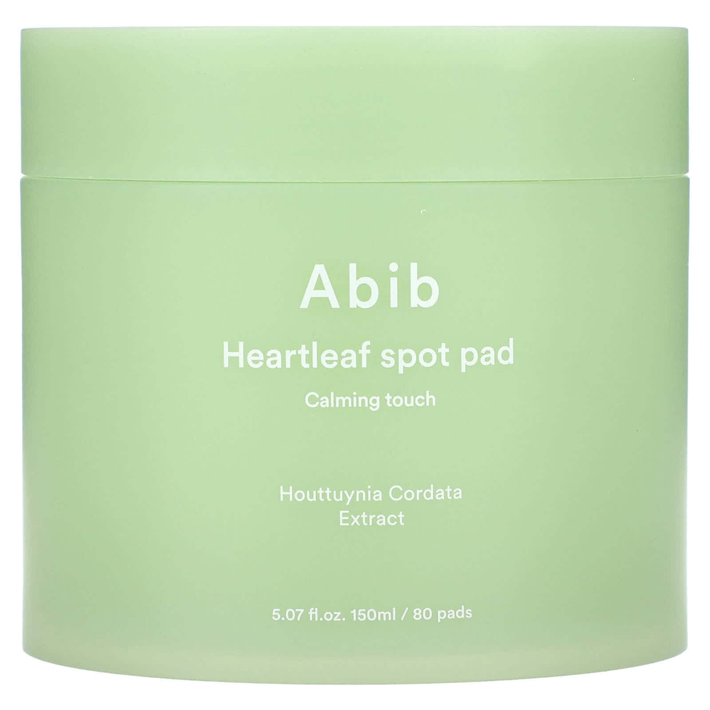 Abib, Heartleaf Spot Pad, 80 тампонов, 150 мл (5,07 жидк. унц.)