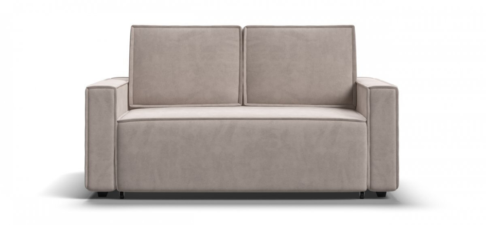 Диван Норд двухместный Велюр Монолит латте