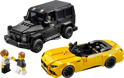 Конструктор LEGO Speed Champions 76924 Mercedes-AMG G 63 и Mercedes-AMG SL 63