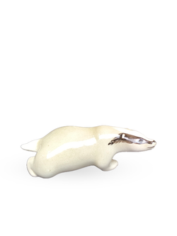 Фарфоровая статуэтка "Барсук", (ЛФЗ), СССР, 1970-1986 гг.