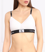 Бюстгальтер 1996 COTTON LGHT LINED BRALETTE Calvin Klein Underwear - белый(000QF7218E)