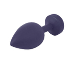 Анальная пробка с вибрацией на подзарядке G Plug S (6 режимов) (Цвет: темно-синий)