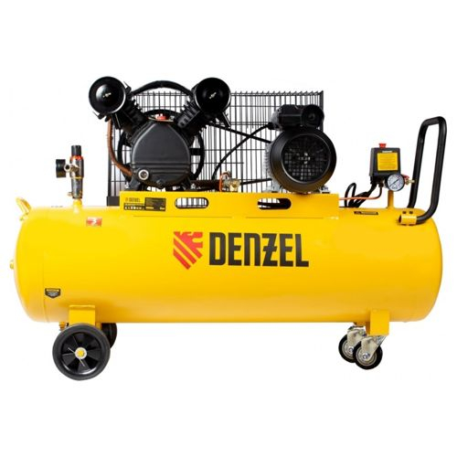 Компрессор воздушный Denzel BCV2300/100, 2.3 кВт, 100 л, 440 л/мин