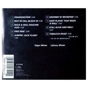 Johnny Winter & Edgar Winter / Rock 'N' Roll (CD)