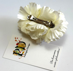 Заколка-автомат Pankigno Design с пионом 6 см