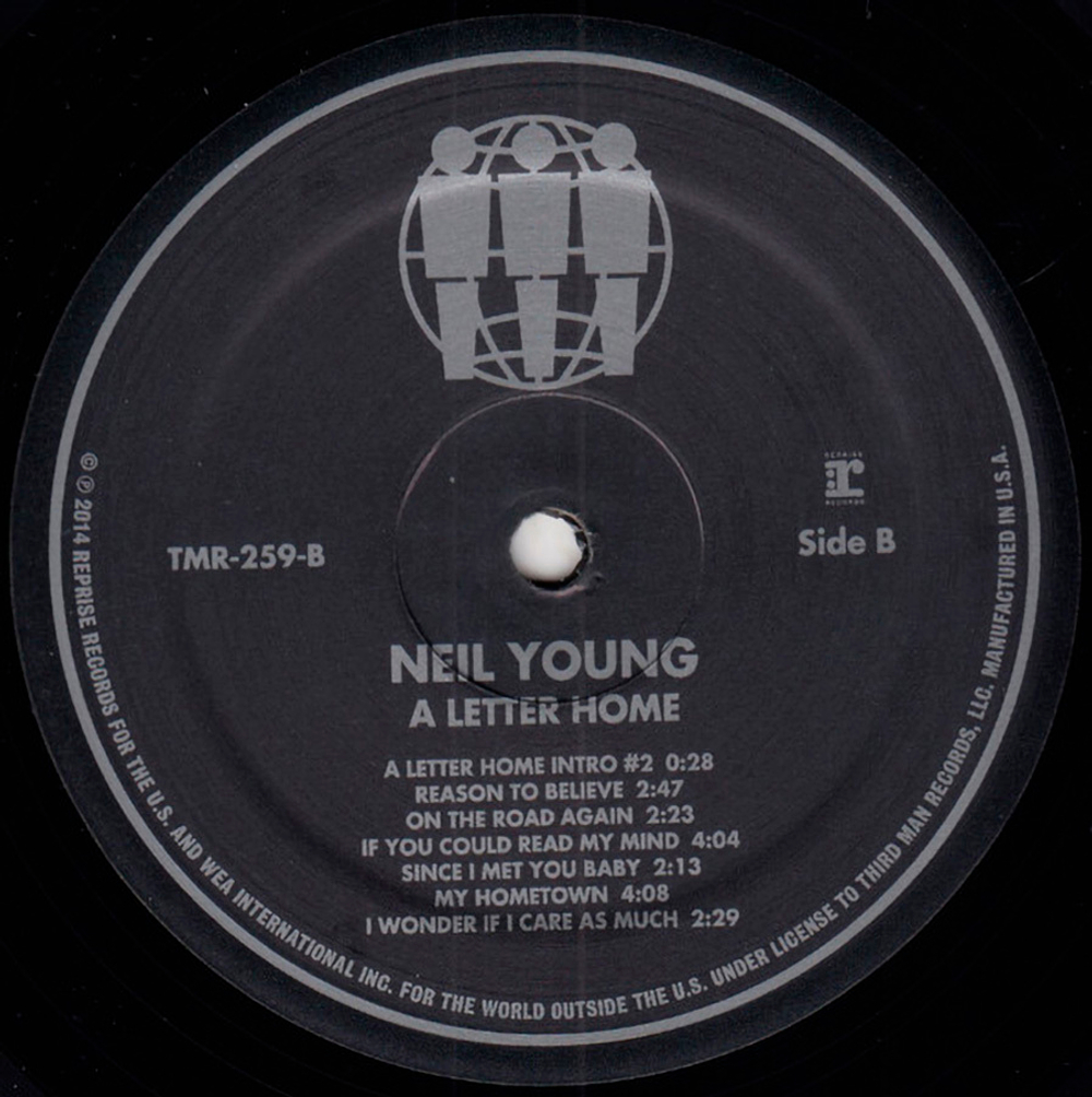 Neil Young / A Letter Home (Clear Vinyl)(2LP+CD+DVD+7x6" Vinyl Single)