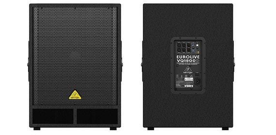 BEHRINGER Eurocom VQ1800D активный сабвуфер, 500Вт, динамик 18 дюймов