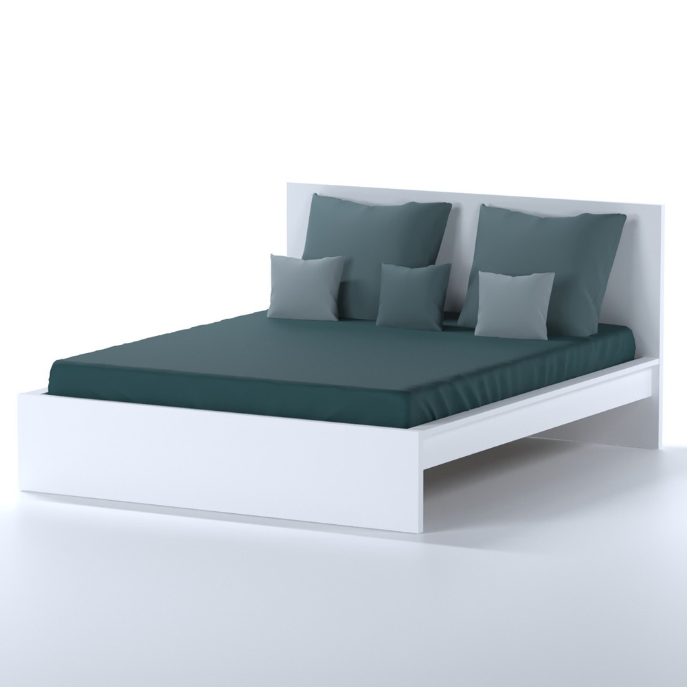 Кровать Варма сэнг 160, габариты: 176*208*100/38, белый