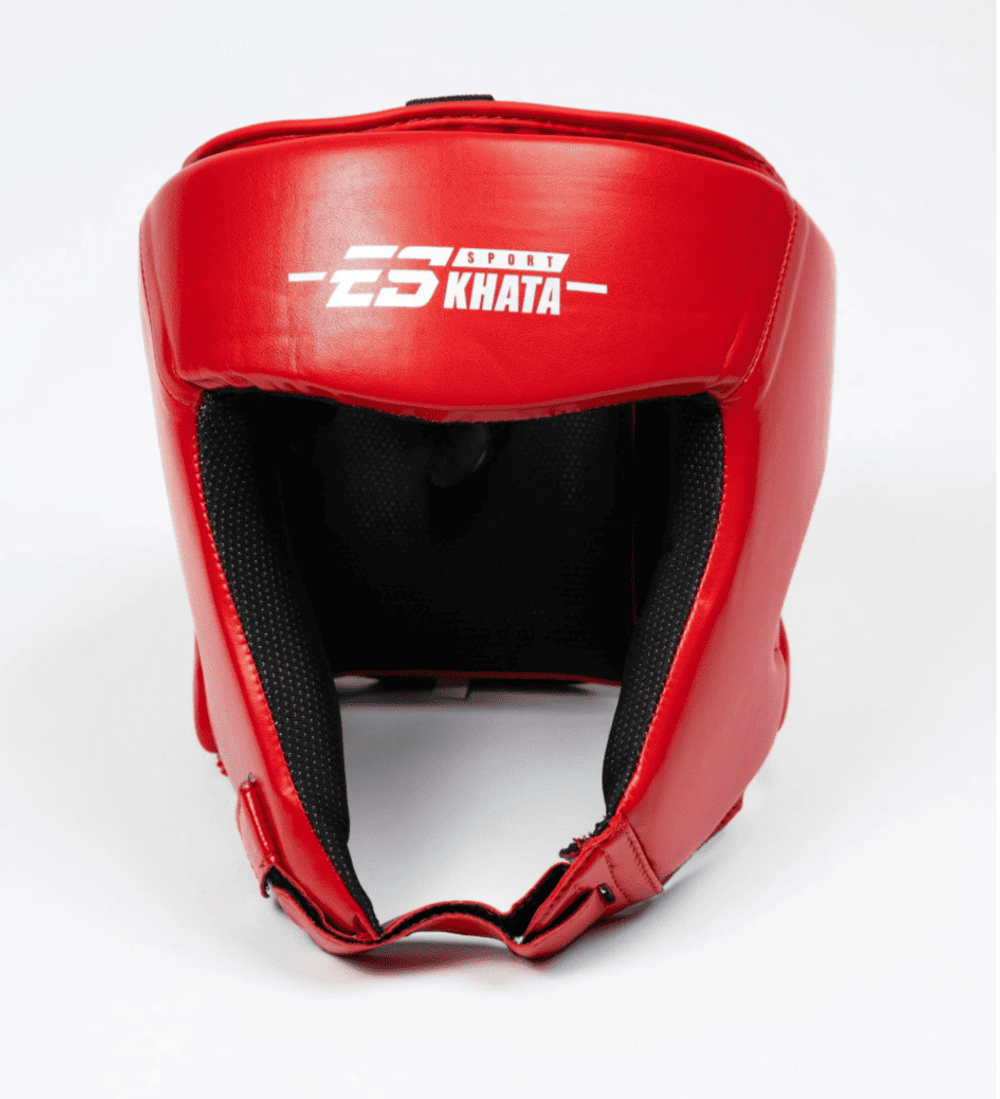 Шлем для бокса mex Eskhata красный