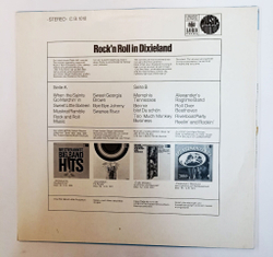 Винтажная виниловая пластинка LP Rock n Roll In Dixieland (Germany 1975)