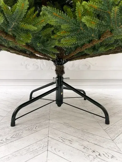 Искусственная ель Королевская стройная зеленая 185 см., 100% литая, TDL (70027)