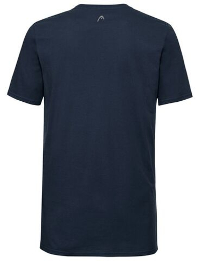 Футболка для мальчика теннисная Head Club Ivan T-Shirt JR - dark blue/yellow