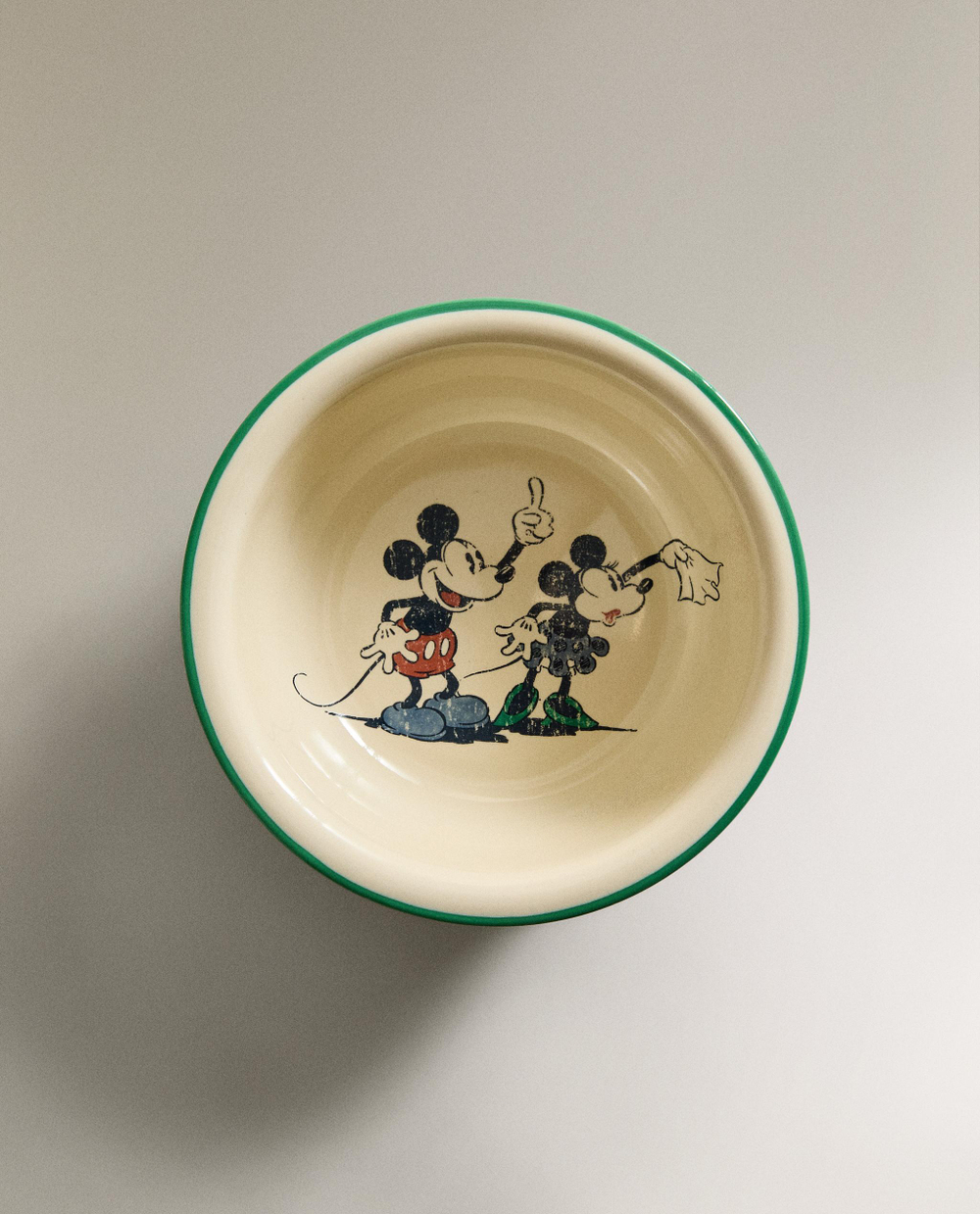 Zara Home миска из каменной керамики, цвет разноцветный, 13 см
