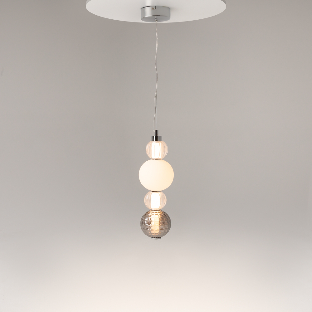 Подвесной светодиодный светильник Maytoni Collar P069PL-L17CH3K